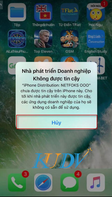 hướng dẫn tải App KUBET cho Iphone
